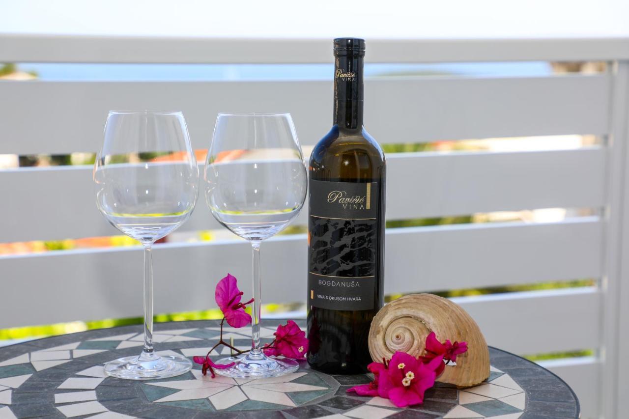 Stella Maris, Hvar - Rooms With A Balcony And A Stunning Sea View Hvar Town Exterior foto
